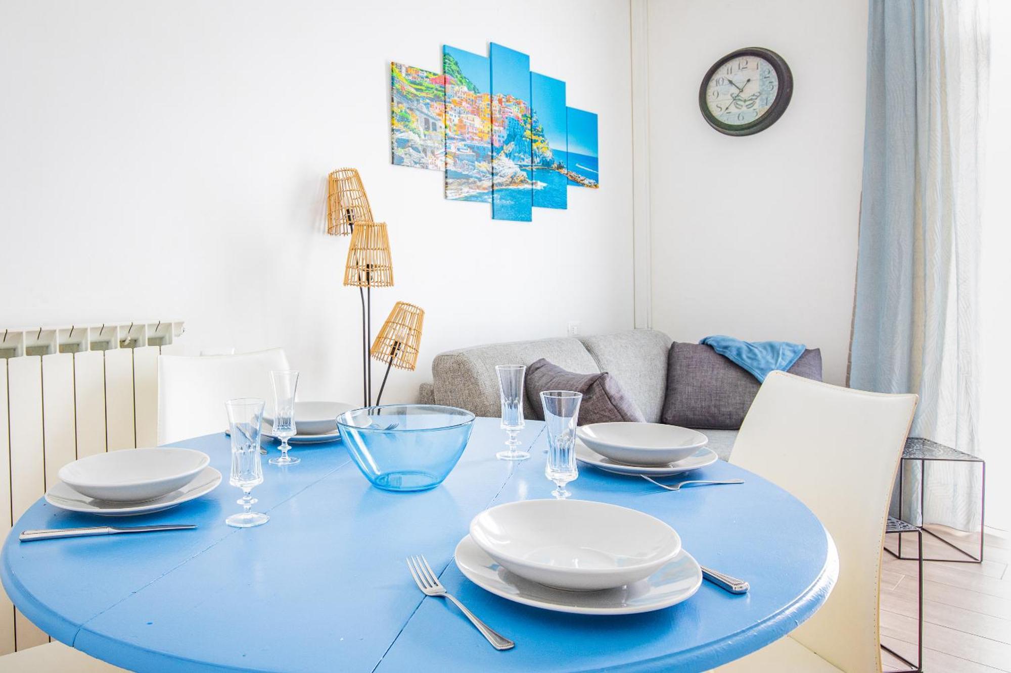 The Blue House, Terre Marine Appartement La Spezia Buitenkant foto